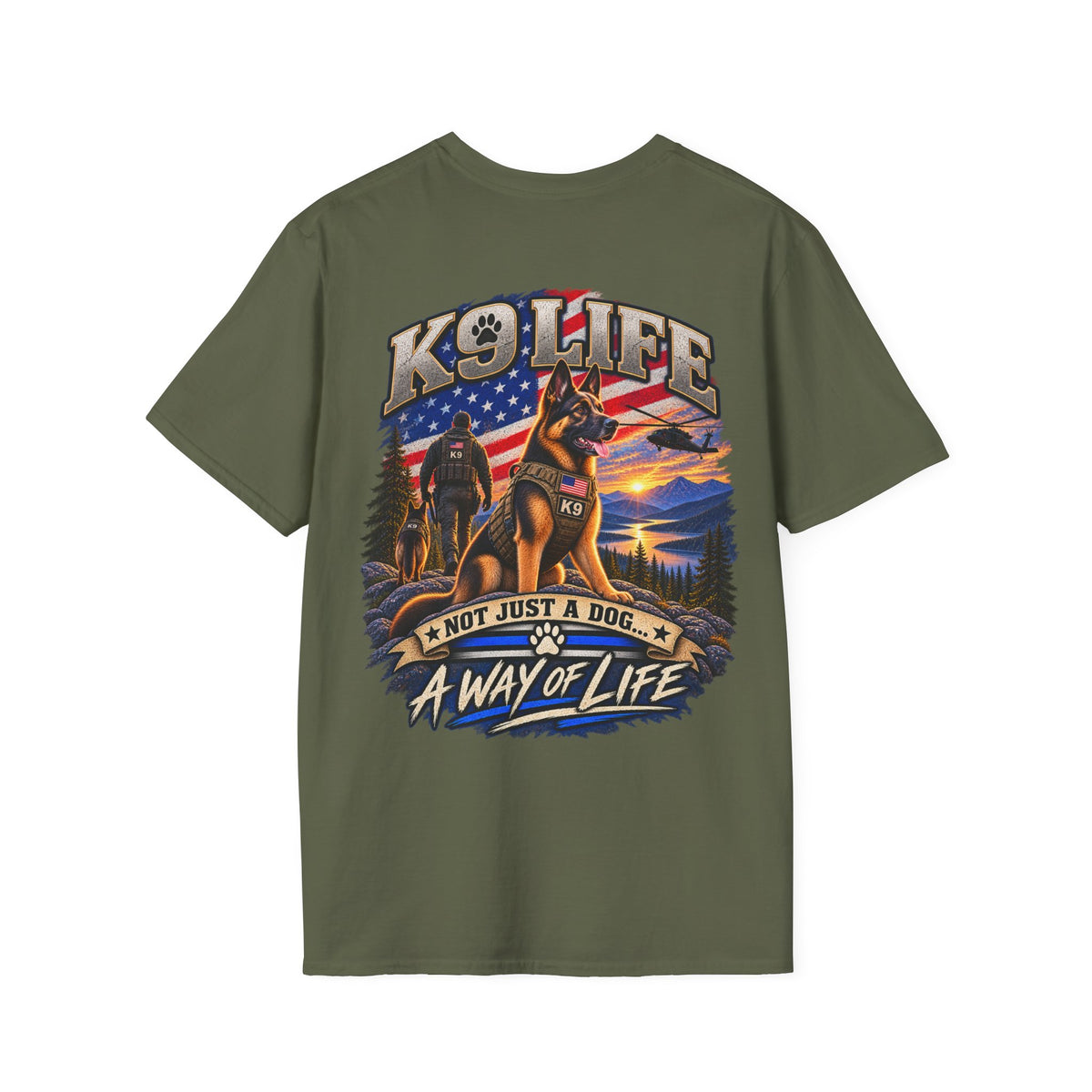 K9 Life — Not Just a Dog, A Way of Life — German Shepherd T-Shirt