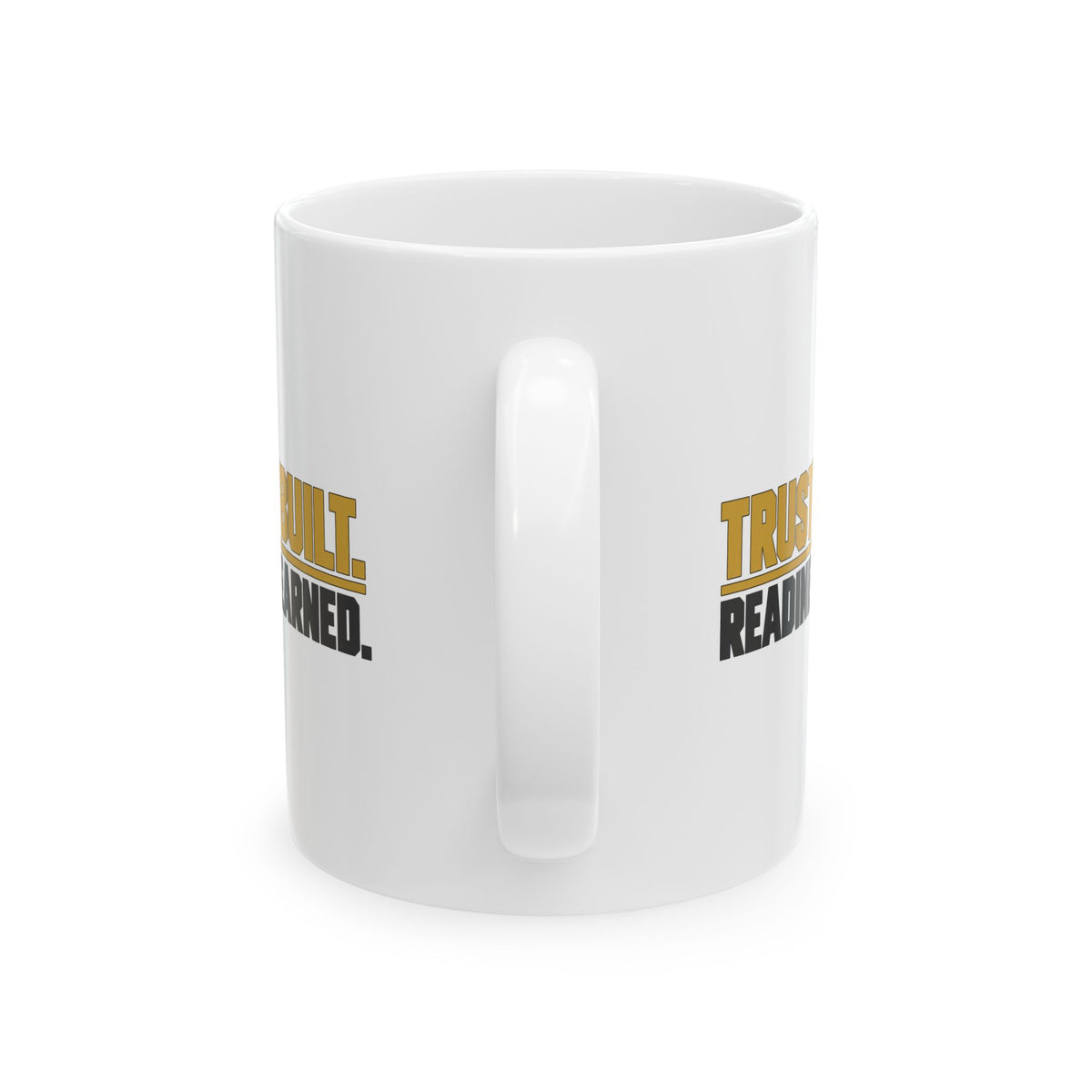Trust Is Built. Readiness Earned. — Belgian Malinois K9 Mug