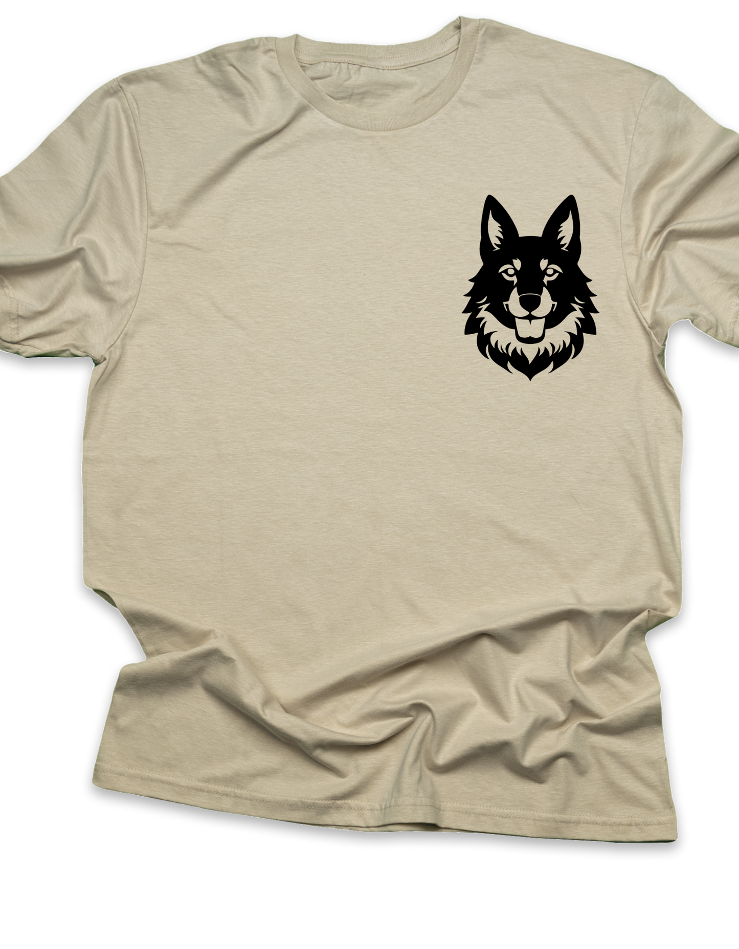 German Shepard Shoulder Head