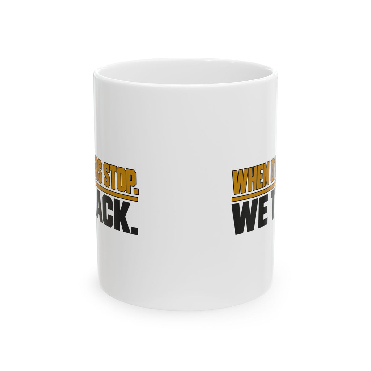 When Others Stop, We Track — Bloodhound Working K9 Mug