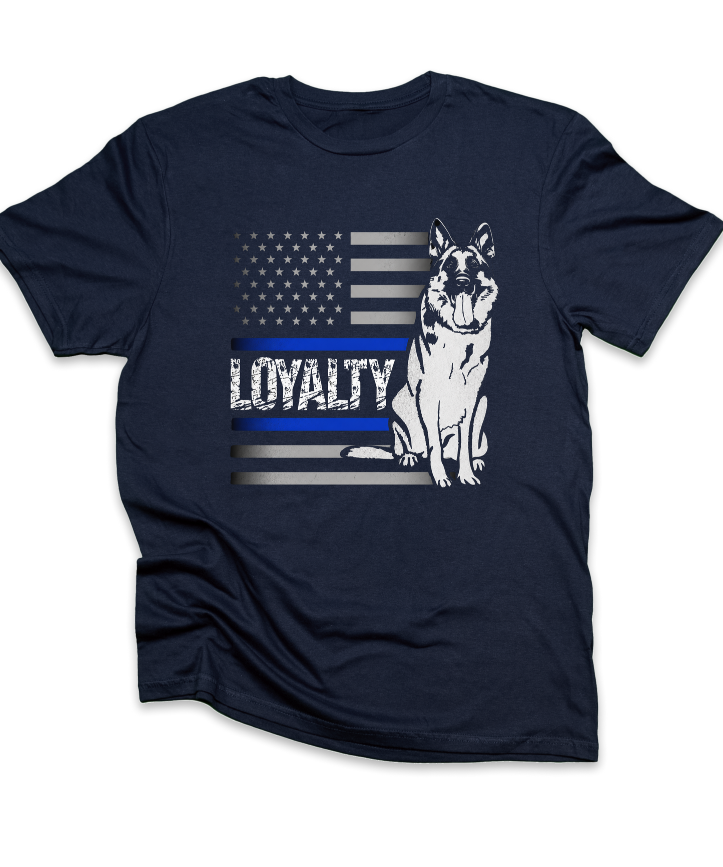 German Shepard Flag K9