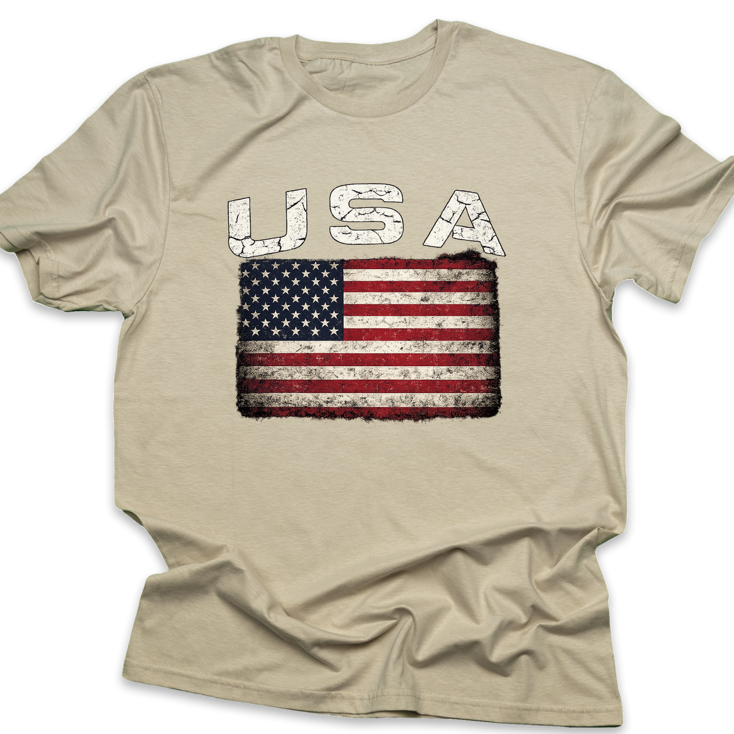 USA with Flag