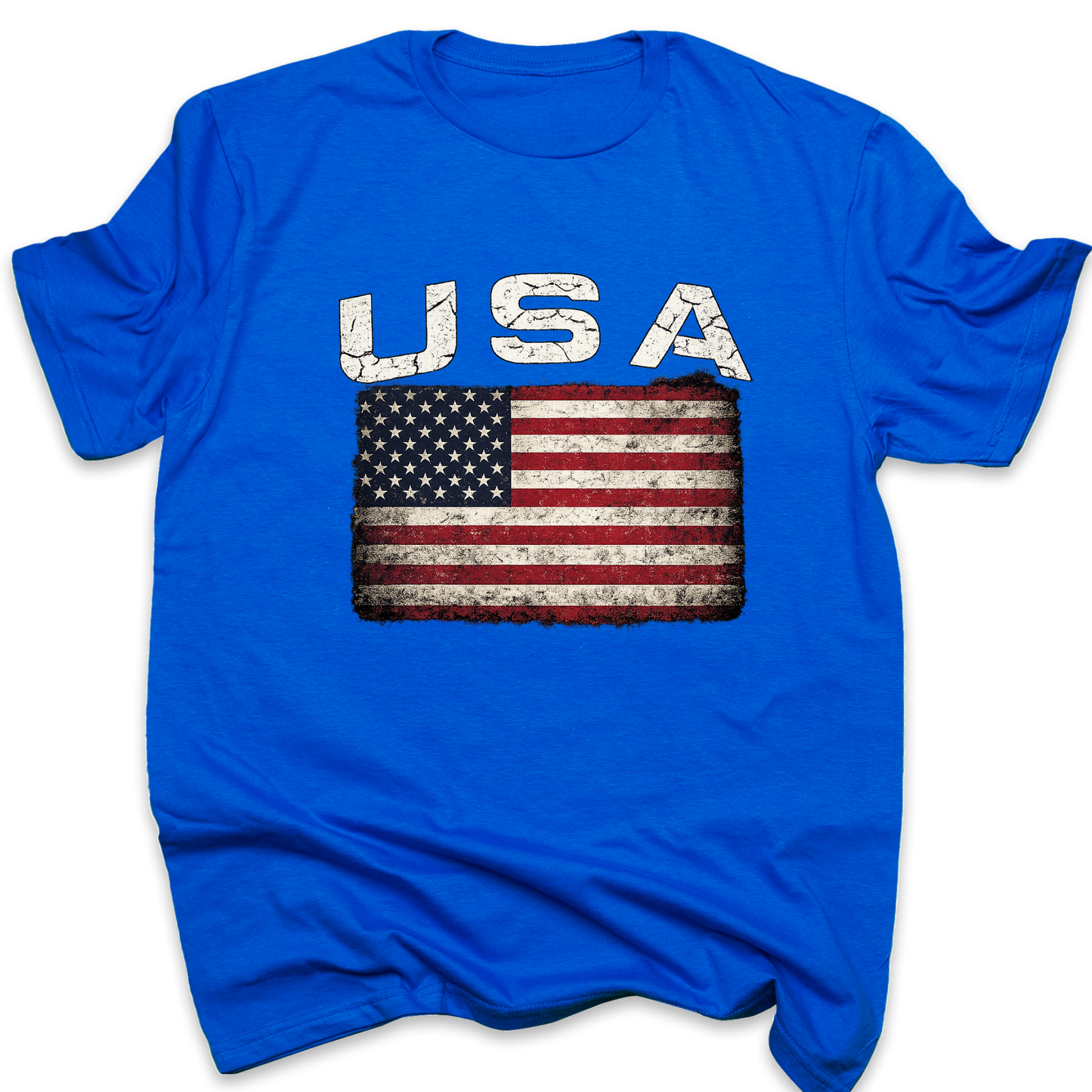 USA with Flag