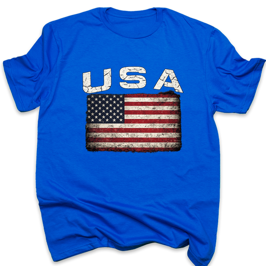USA with Flag
