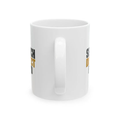 Search. Detect. Find. — Labrador Working K9 Mug