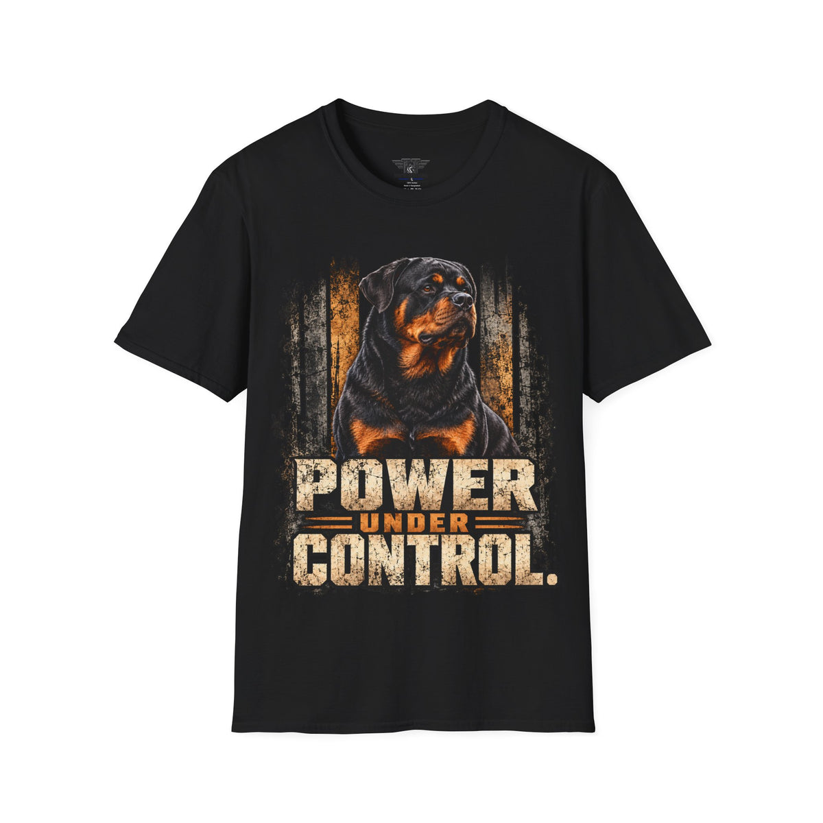 Power Under Control — Rottweiler Working K9 T-Shirt