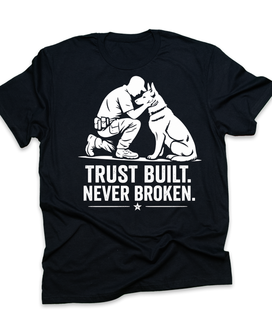 TRUST BUILT NEVER GIVEN