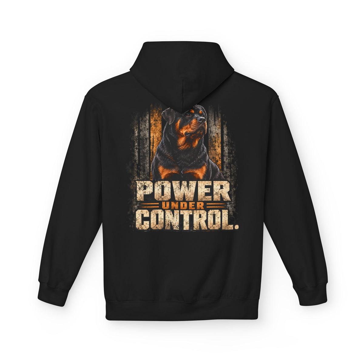 Power Under Control — Rottweiler Working K9 Hoodie