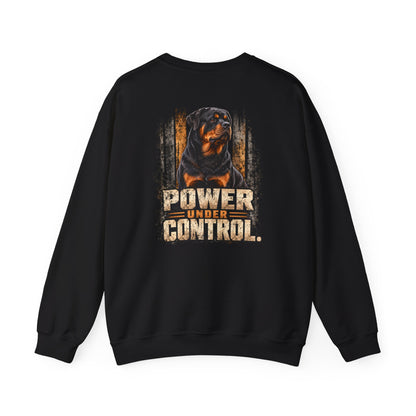 Power Under Control — Rottweiler Working K9 Crewneck Sweatshirt