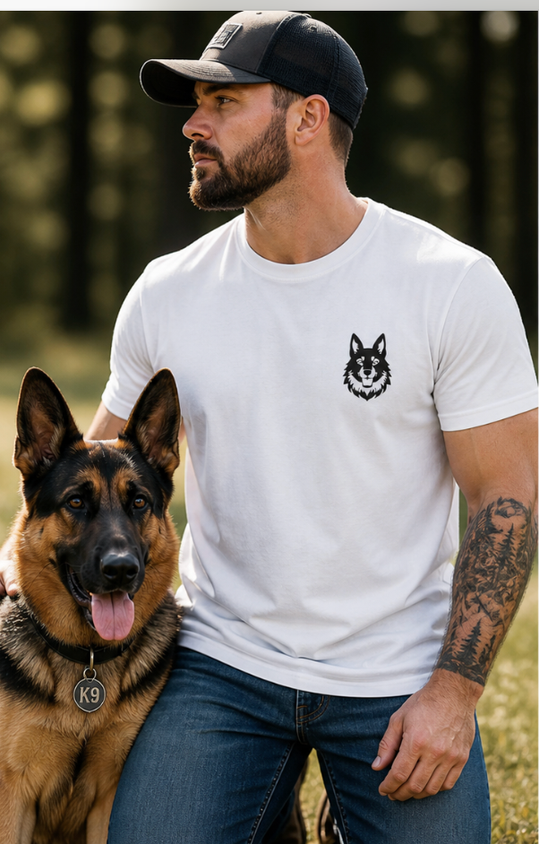German Shepard Shoulder Head