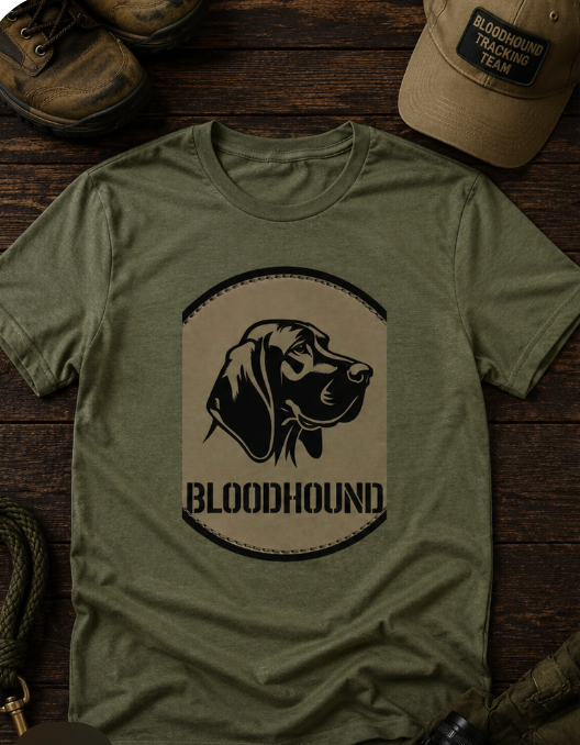 Blood hound Silouette